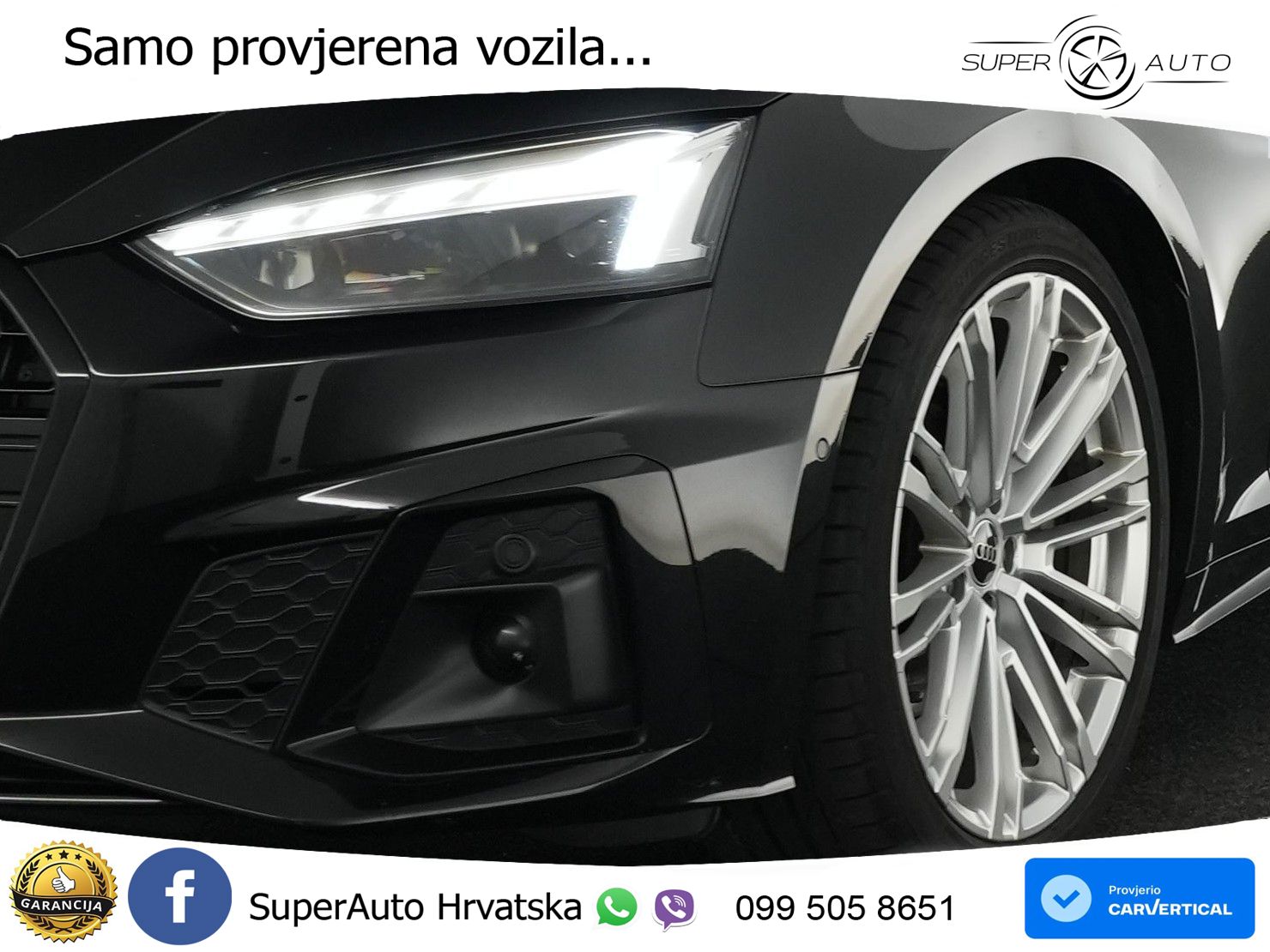 Audi A5 Sportback 40 TDI (204 KS) S tronic S line MATRIX+GR SJED+KAM
