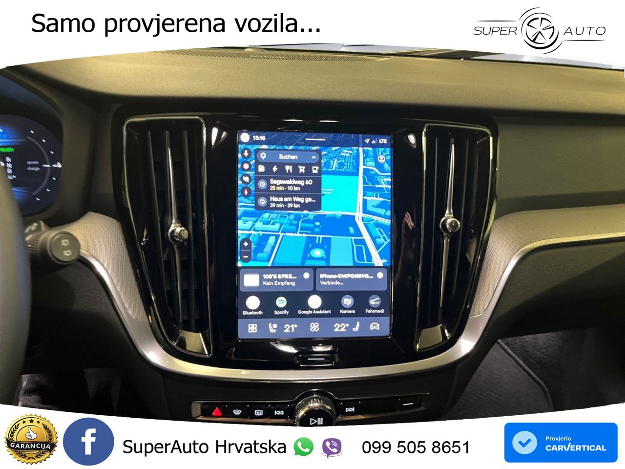 Volvo V60 2.0 T6 AWD Geartronic LED+GR SJED+ACC