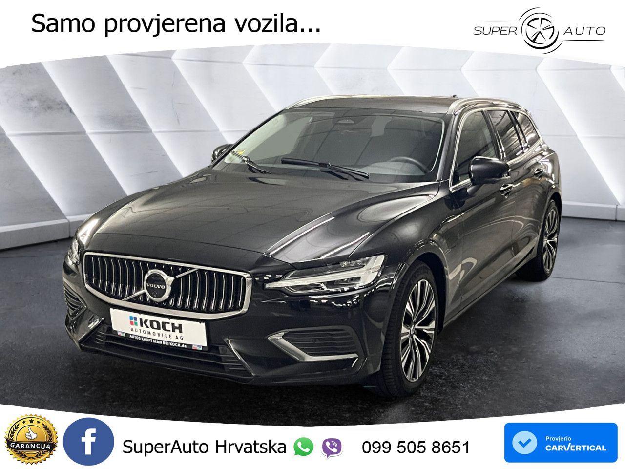 Volvo V60 2.0 T6 AWD Geartronic LED+GR SJED+ACC