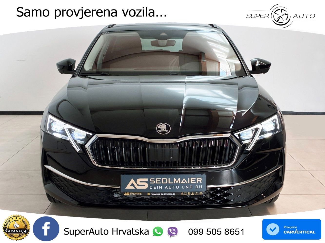 Škoda Octavia Combi 2.0 TDI (150 KS) DSG MATRIX+GR SJED+KAM