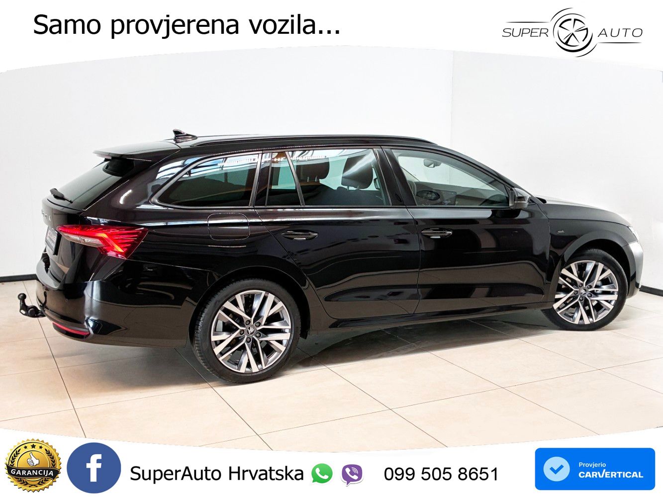 Škoda Octavia Combi 2.0 TDI (150 KS) DSG MATRIX+GR SJED+KAM