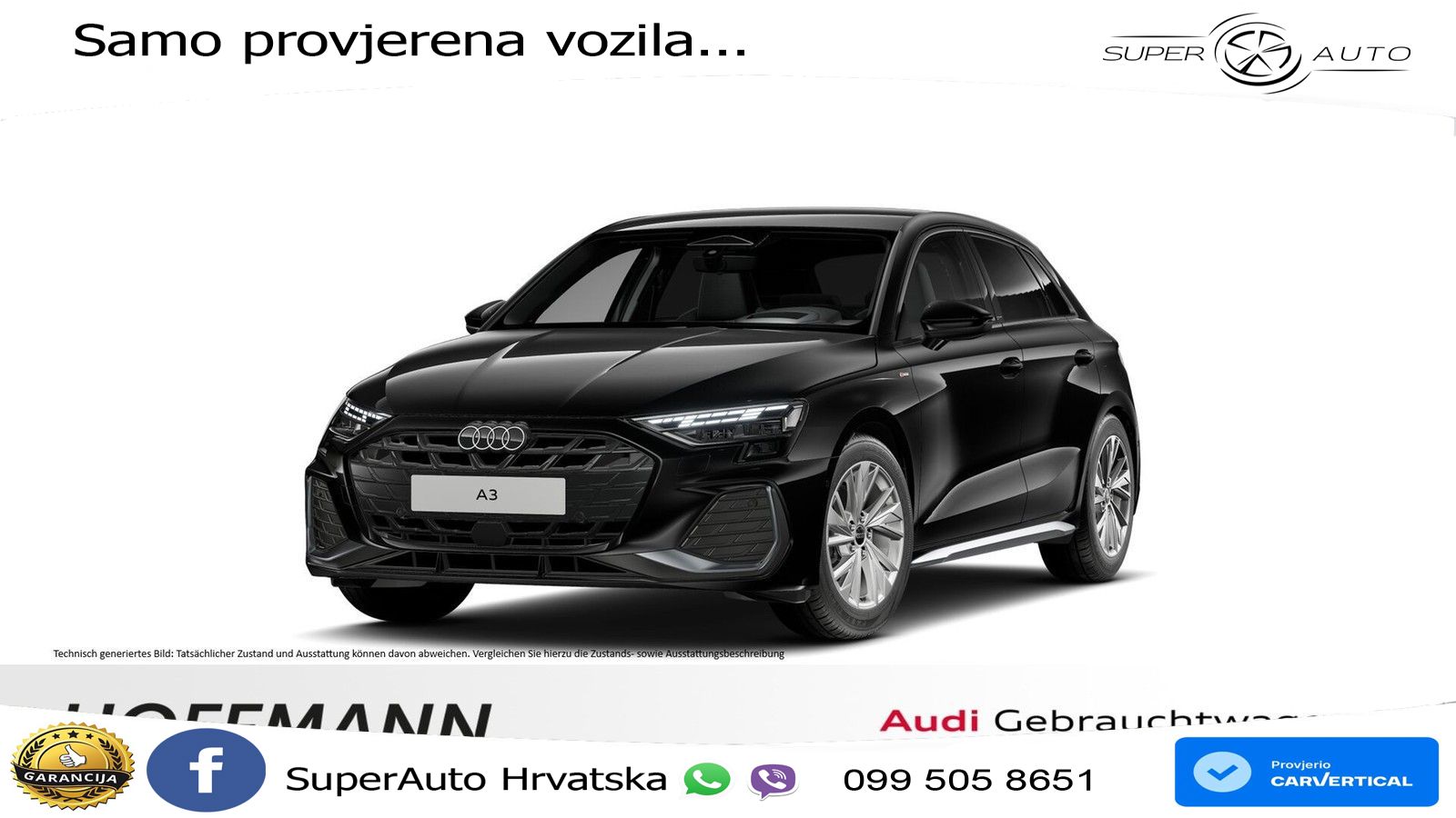 Audi A3 35 TFSI (150 KS) S line LED+GR SJED+ACC