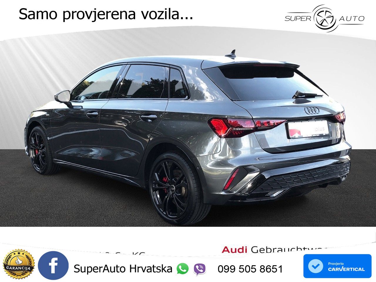 Audi A3 45 TFSIe (272 KS) S tronic S line LED+GR SJED+ACC