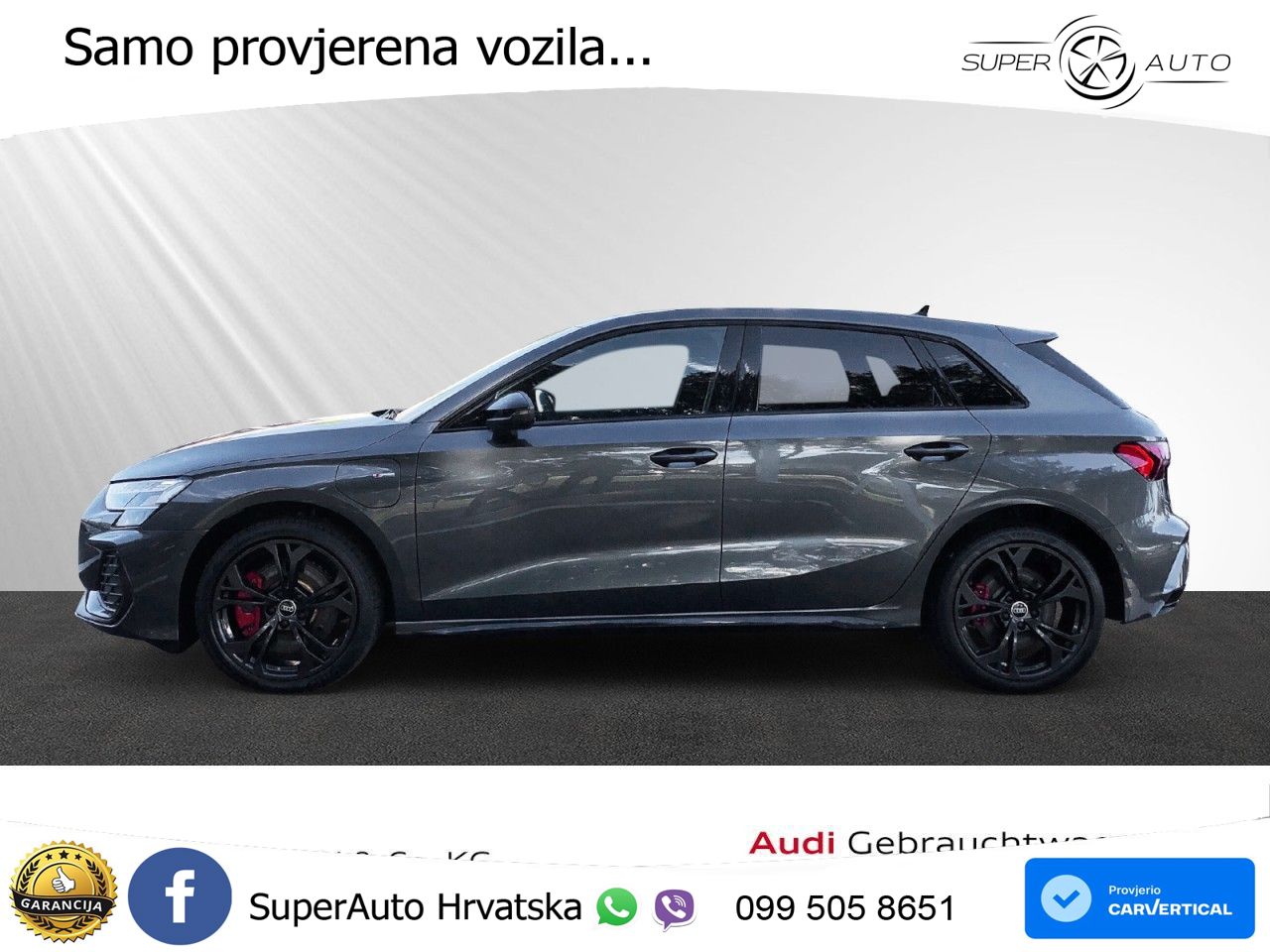 Audi A3 45 TFSIe (272 KS) S tronic S line LED+GR SJED+ACC