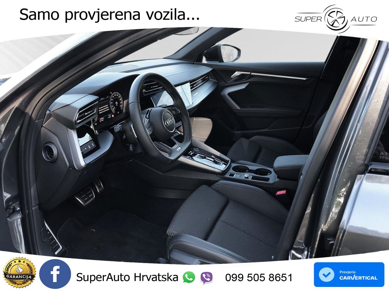 Audi A3 45 TFSIe (272 KS) S tronic S line LED+GR SJED+ACC