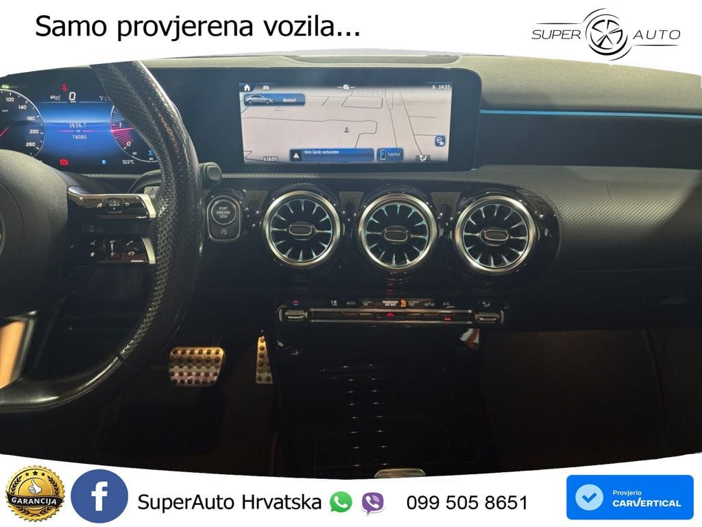 Mercedes-Benz A 220d 8G-DCT AMG LED+GR SJED+ACC
