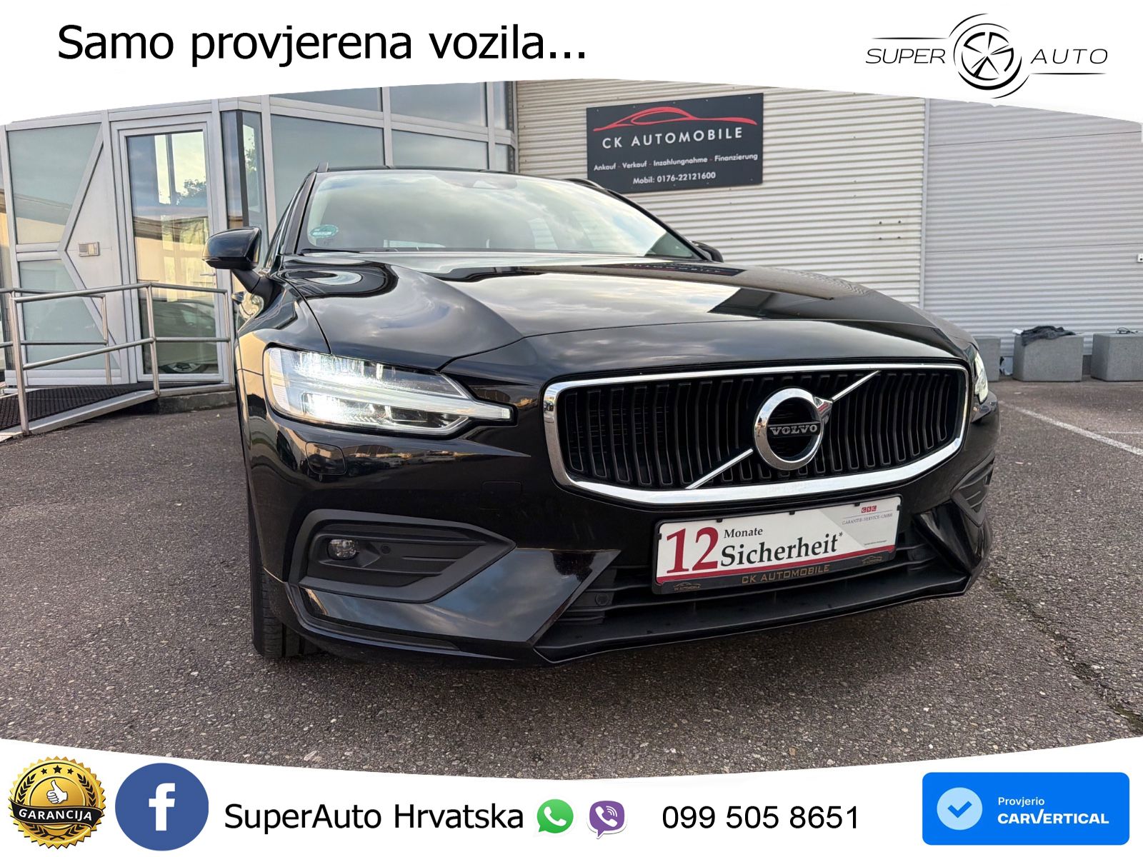 Volvo V60 2.0 B4 Diesel Geartronic LED+GR SJED+ACC