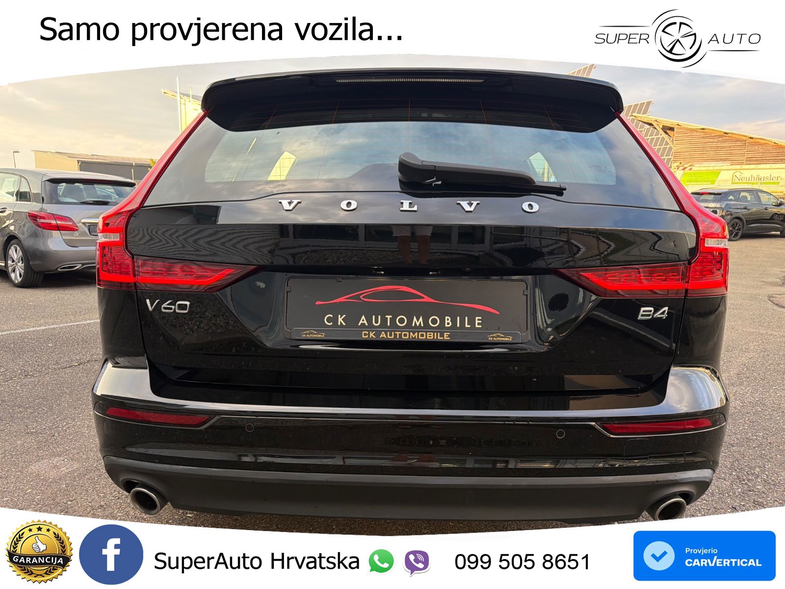 Volvo V60 2.0 B4 Diesel Geartronic LED+GR SJED+ACC