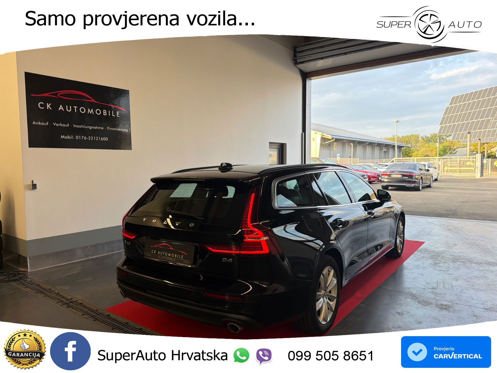 Volvo V60 2.0 B4 Diesel Geartronic LED+GR SJED+ACC