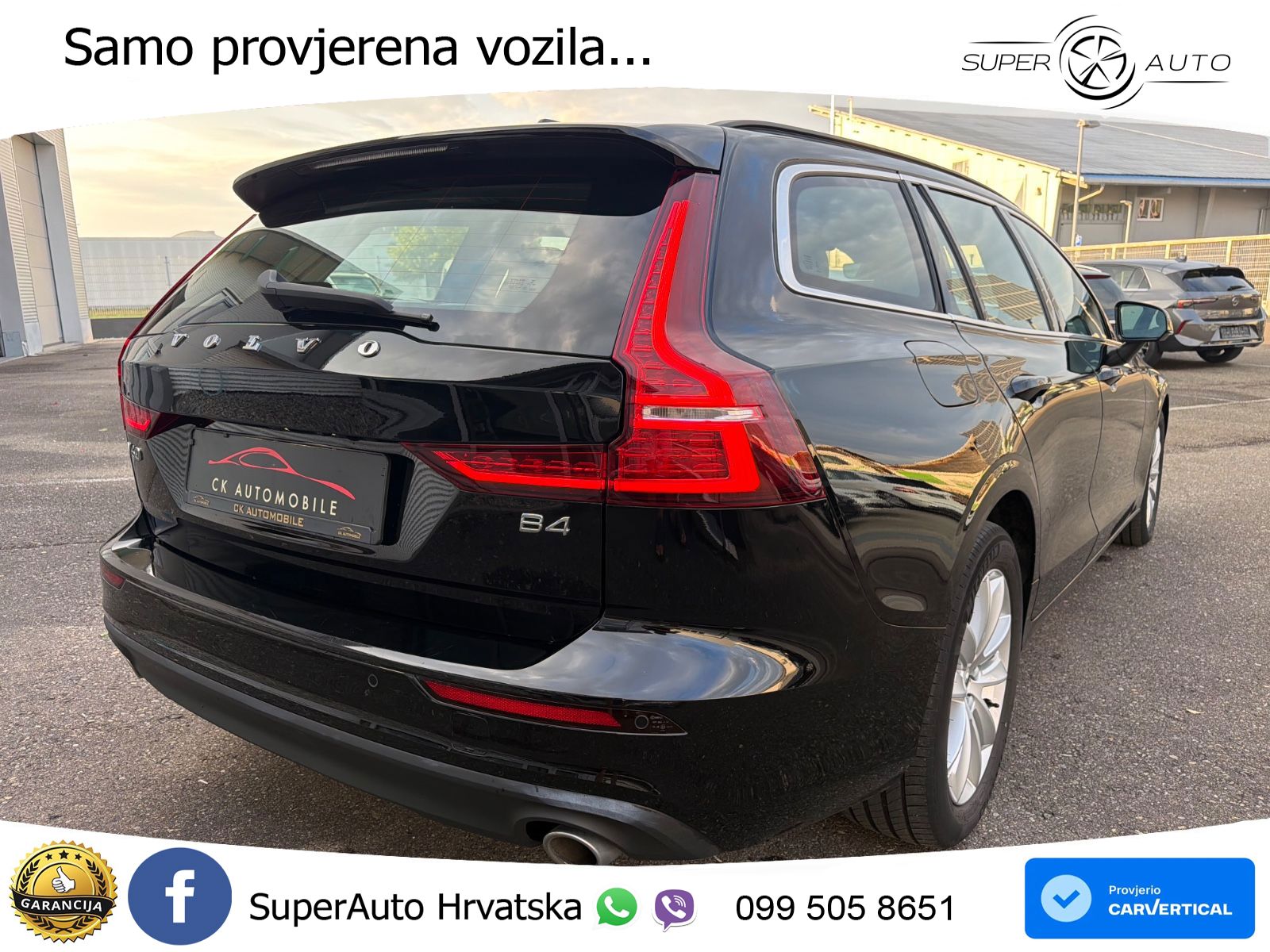 Volvo V60 2.0 B4 Diesel Geartronic LED+GR SJED+ACC