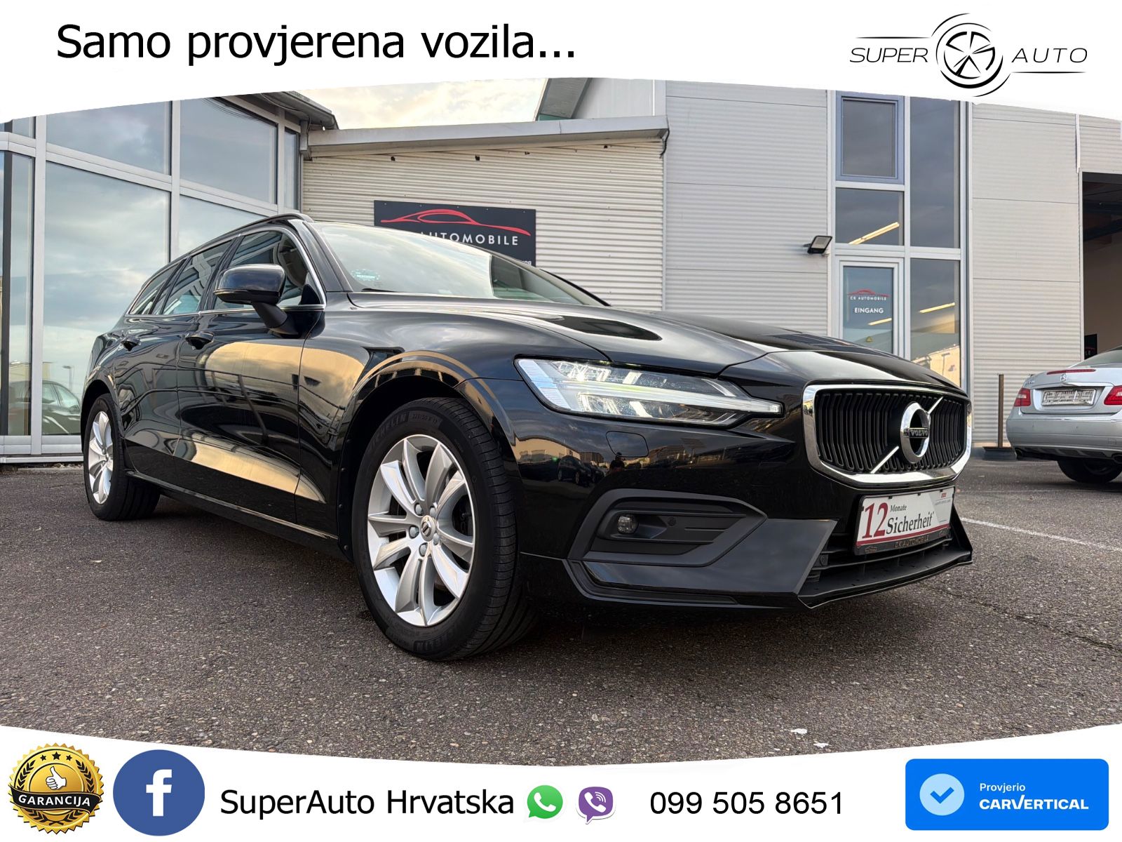 Volvo V60 2.0 B4 Diesel Geartronic LED+GR SJED+ACC