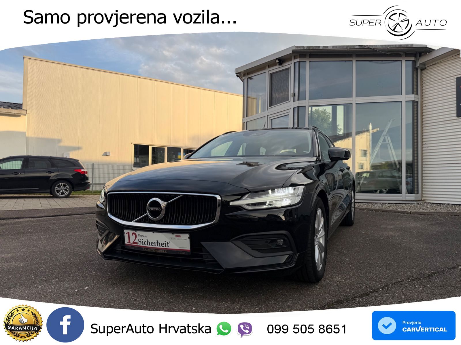 Volvo V60 2.0 B4 Diesel Geartronic LED+GR SJED+ACC