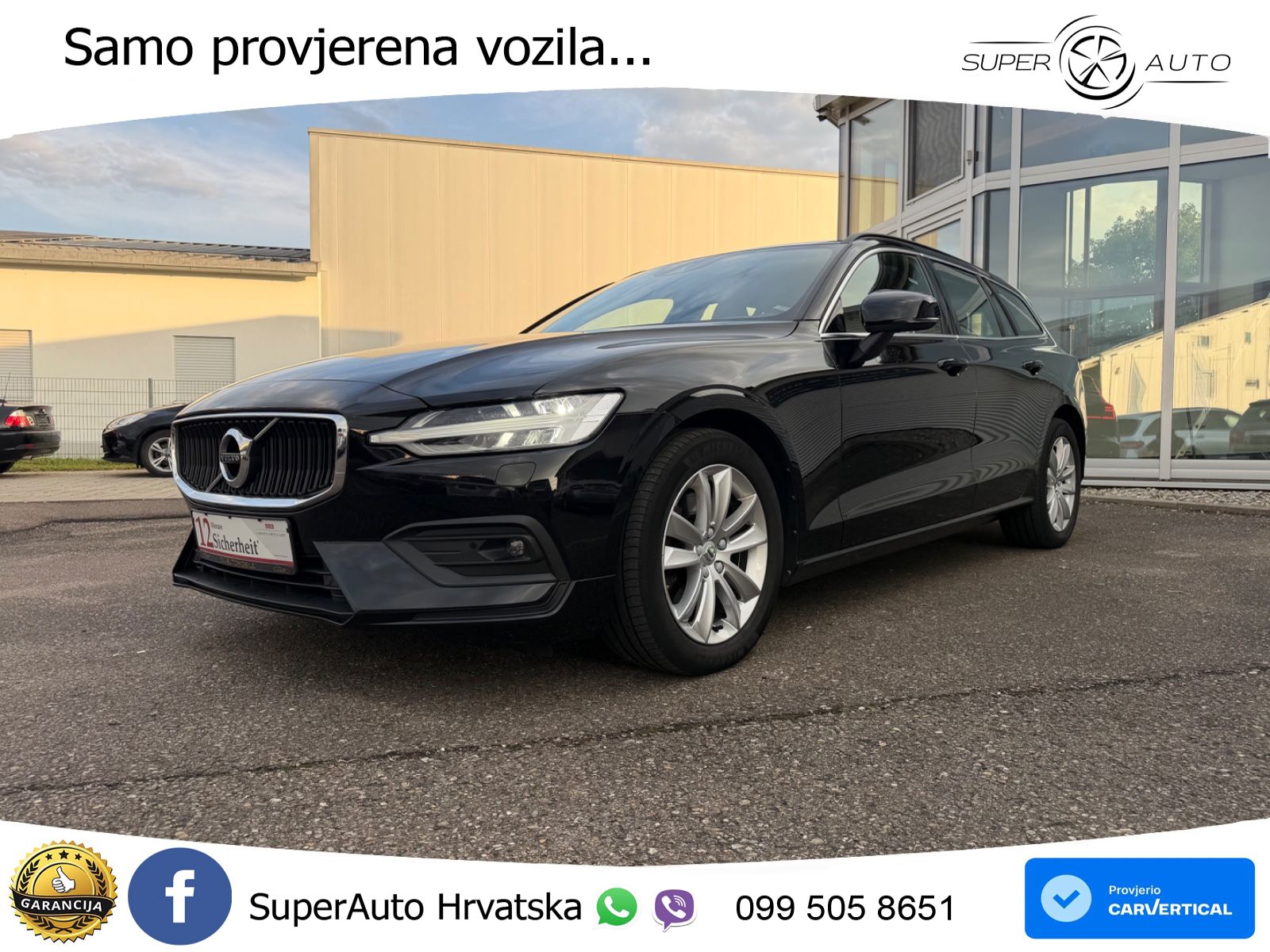 Volvo V60 2.0 B4 Diesel Geartronic LED+GR SJED+ACC