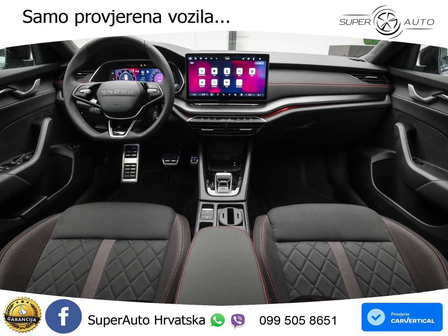 Škoda Octavia Combi RS 2.0 TSI (265 KS) DSG MATRIX+GR SJED+KAM