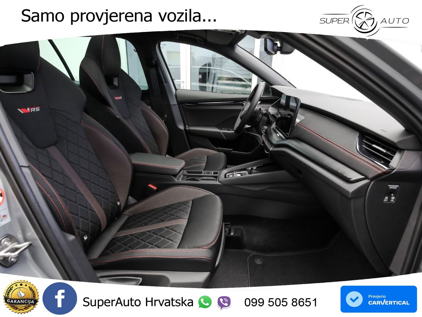 Škoda Octavia Combi RS 2.0 TSI (265 KS) DSG MATRIX+GR SJED+KAM
