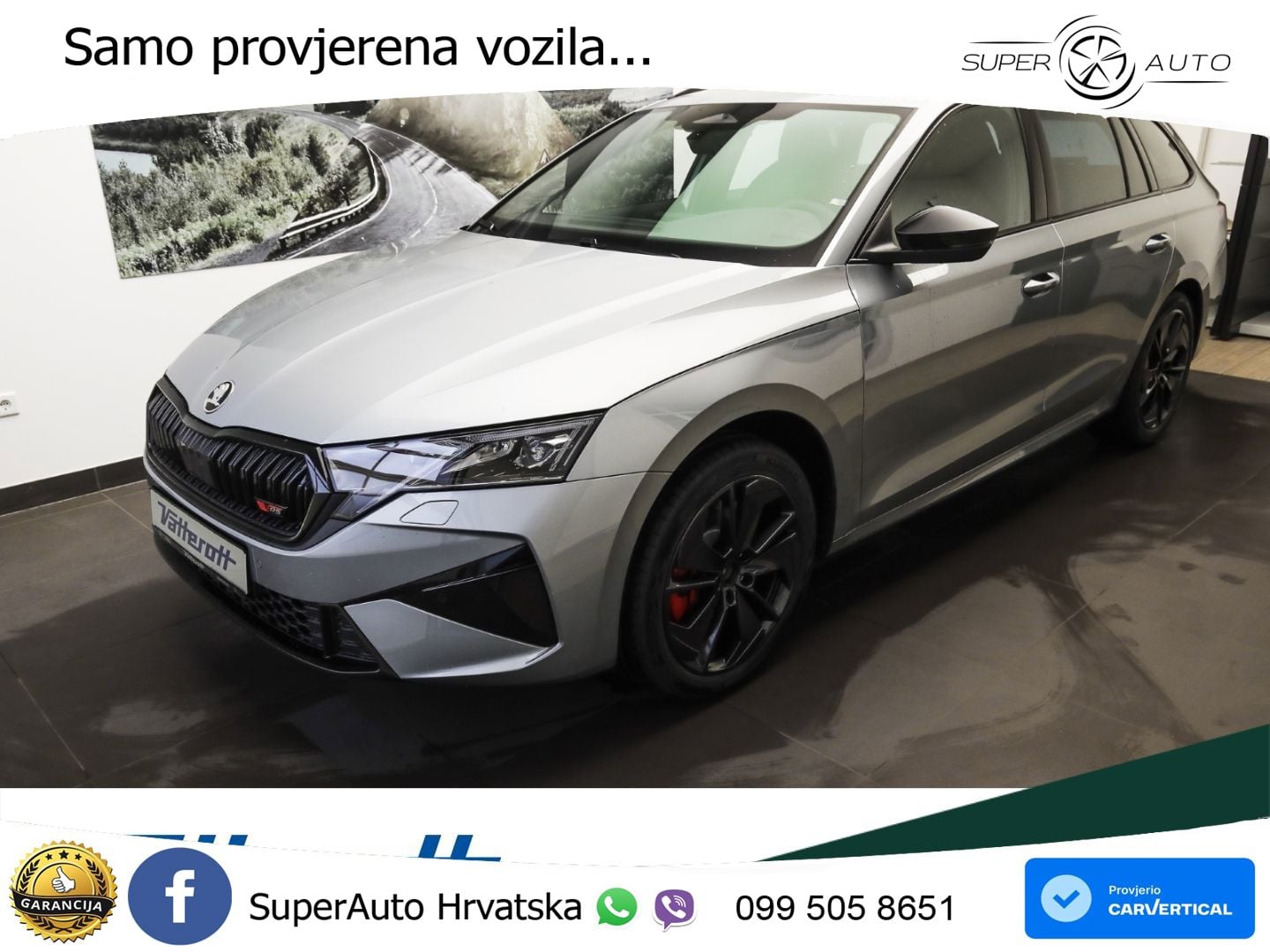 Škoda Octavia Combi RS 2.0 TSI (265 KS) DSG MATRIX+GR SJED+KAM