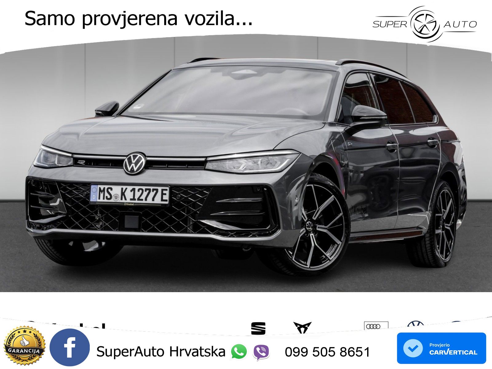 Volkswagen Passat Variant 1.5 TSI (272 KS) eHybrid DSG R-Line MATRIX+GR SJED+KAM