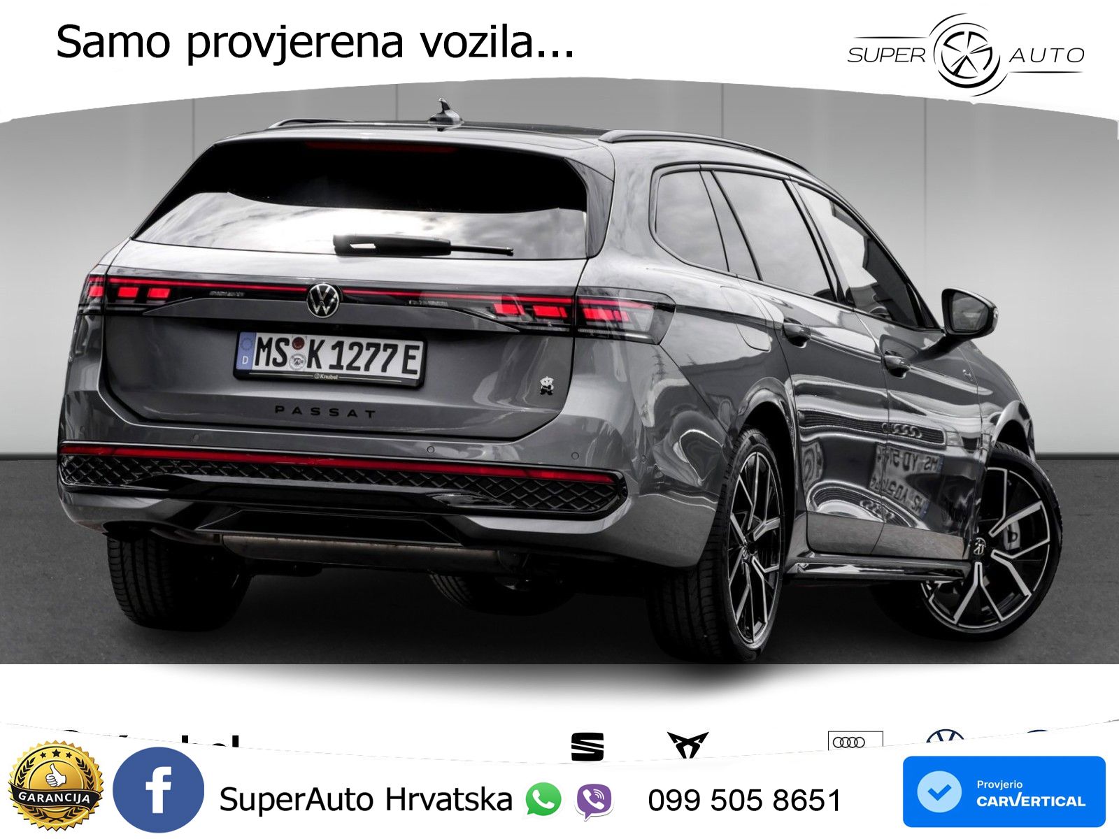 Volkswagen Passat Variant 1.5 TSI (272 KS) eHybrid DSG R-Line MATRIX+GR SJED+KAM