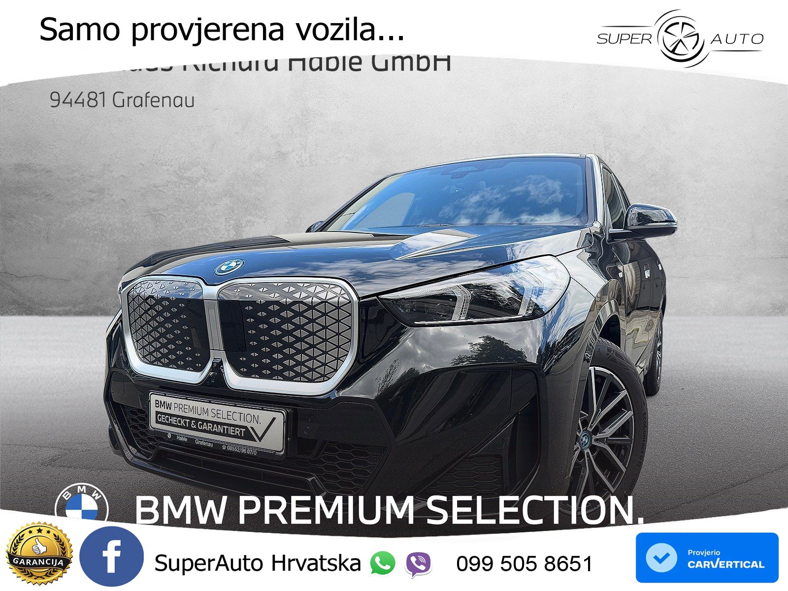 BMW iX1 68 kWh (313 KS) xDrive30 LED+GR SJED+ACC