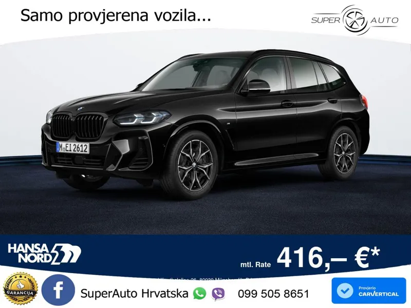 BMW X3 30d xDrive Steptronic M Sport LED+GR SJED+ACC