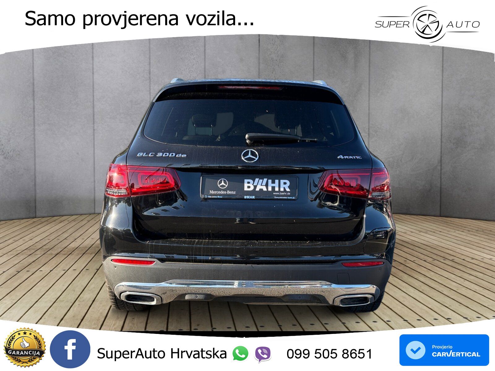 Mercedes GLC 300de (306 KS) 4MATIC 9G-TRONIC Exclusive LED+GR SJED+ACC