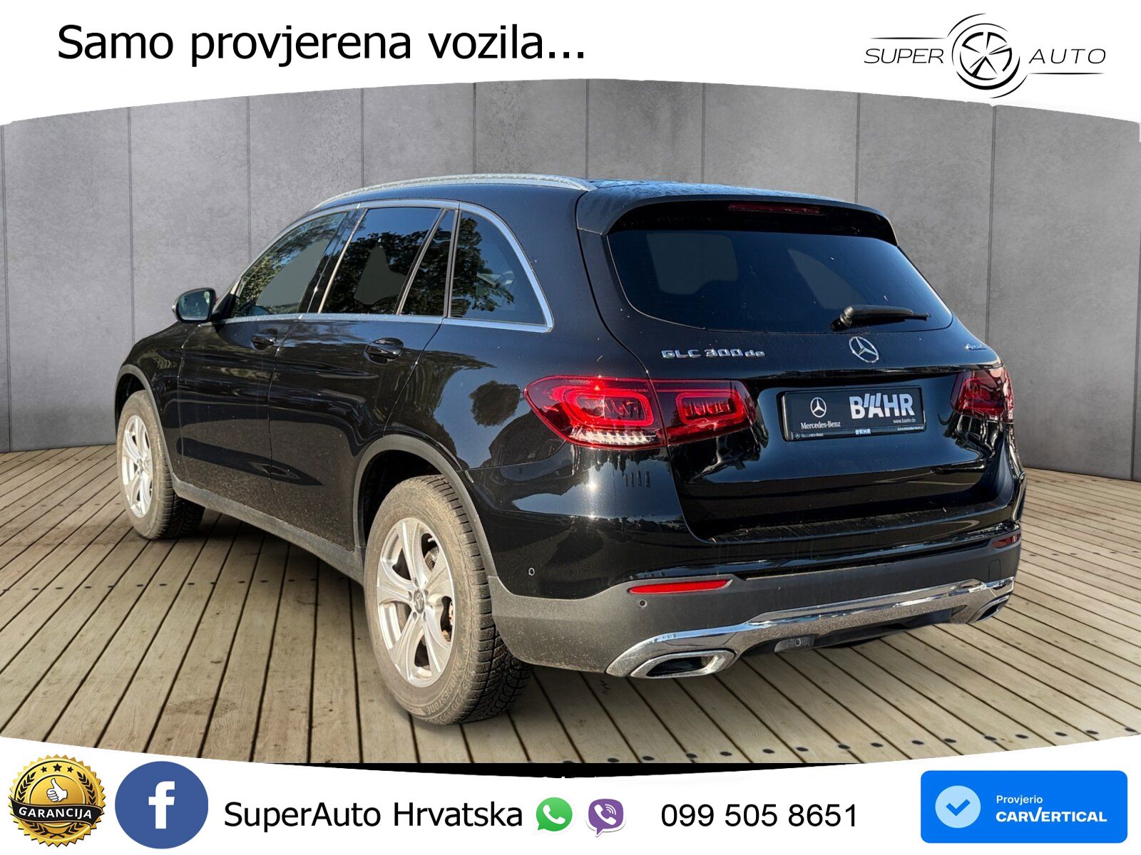 Mercedes GLC 300de (306 KS) 4MATIC 9G-TRONIC Exclusive LED+GR SJED+ACC