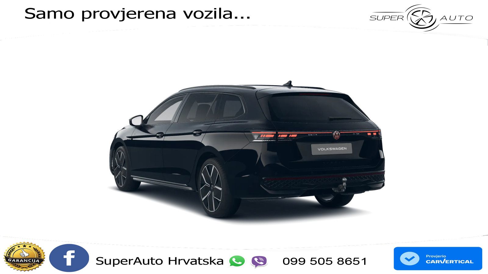 Volkswagen Passat Variant 2.0 TSI (265 KS) 4MOTION DSG R-Line LED+GR SJED+ACC
