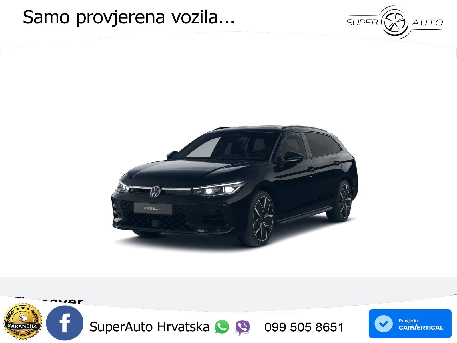 Volkswagen Passat Variant 2.0 TSI (265 KS) 4MOTION DSG R-Line LED+GR SJED+ACC