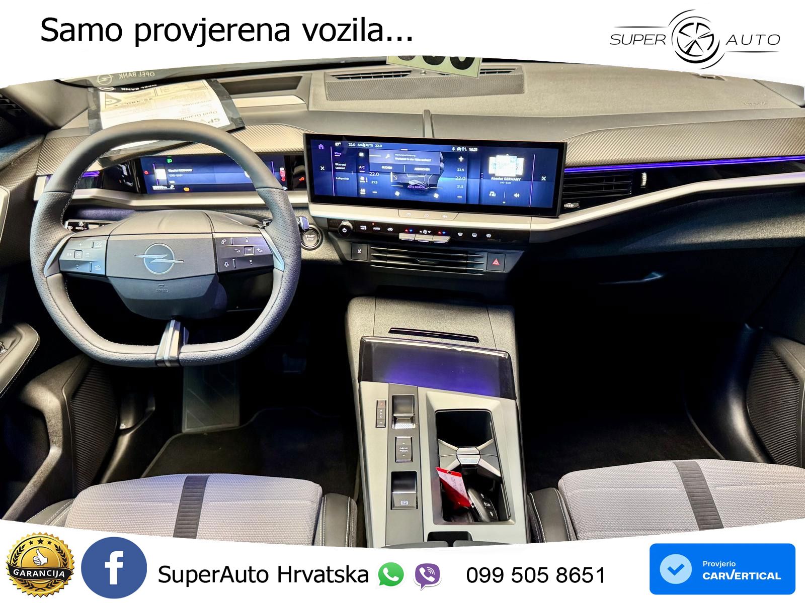 Opel Grandland 1.2 Turbo (145 KS) Hybrid eDCT GS LED+GR SJED+ACC