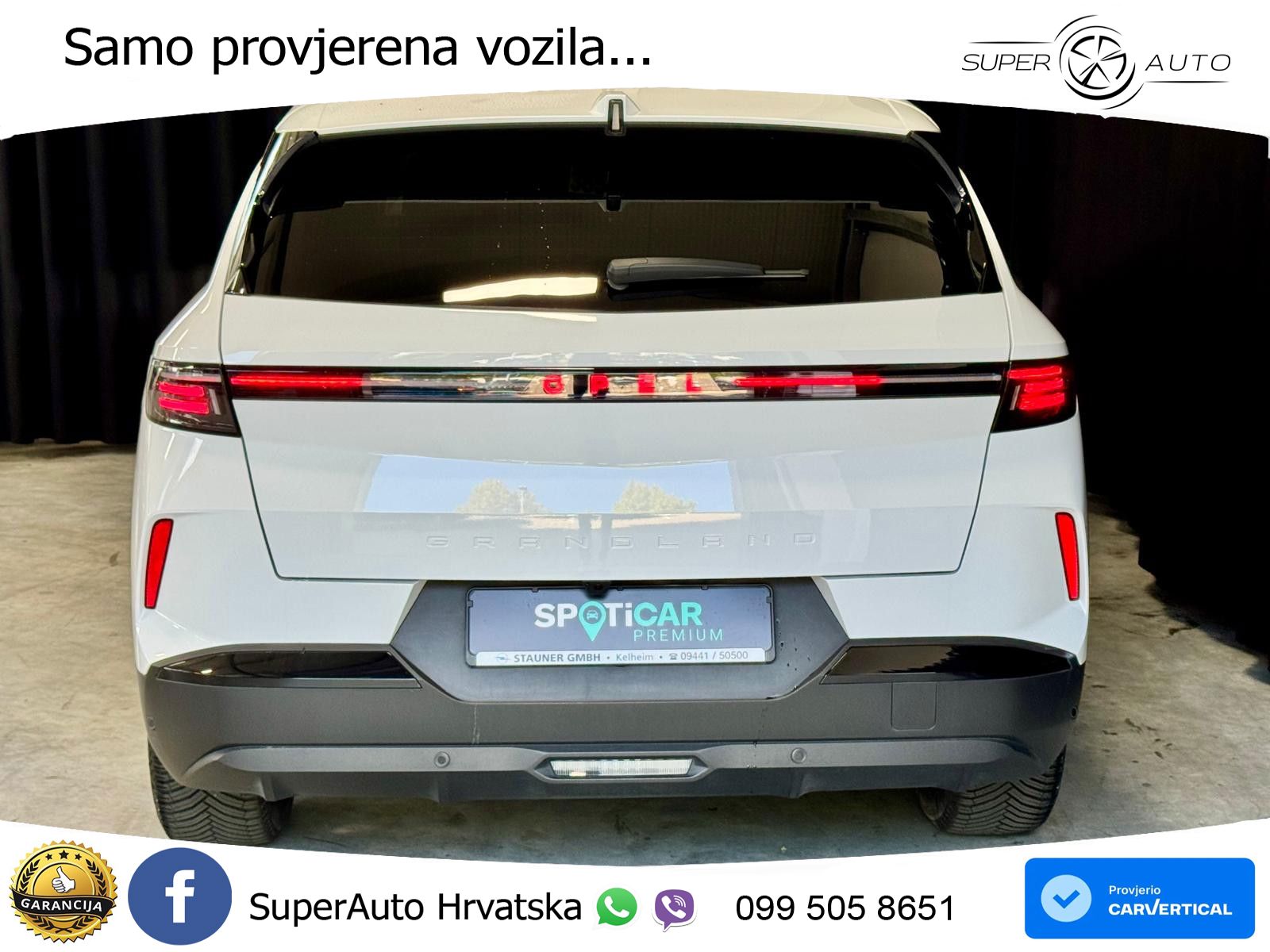 Opel Grandland 1.2 Turbo (145 KS) Hybrid eDCT GS LED+GR SJED+ACC