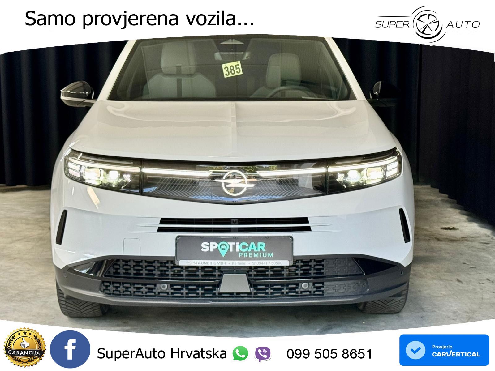 Opel Grandland 1.2 Turbo (145 KS) Hybrid eDCT GS LED+GR SJED+ACC