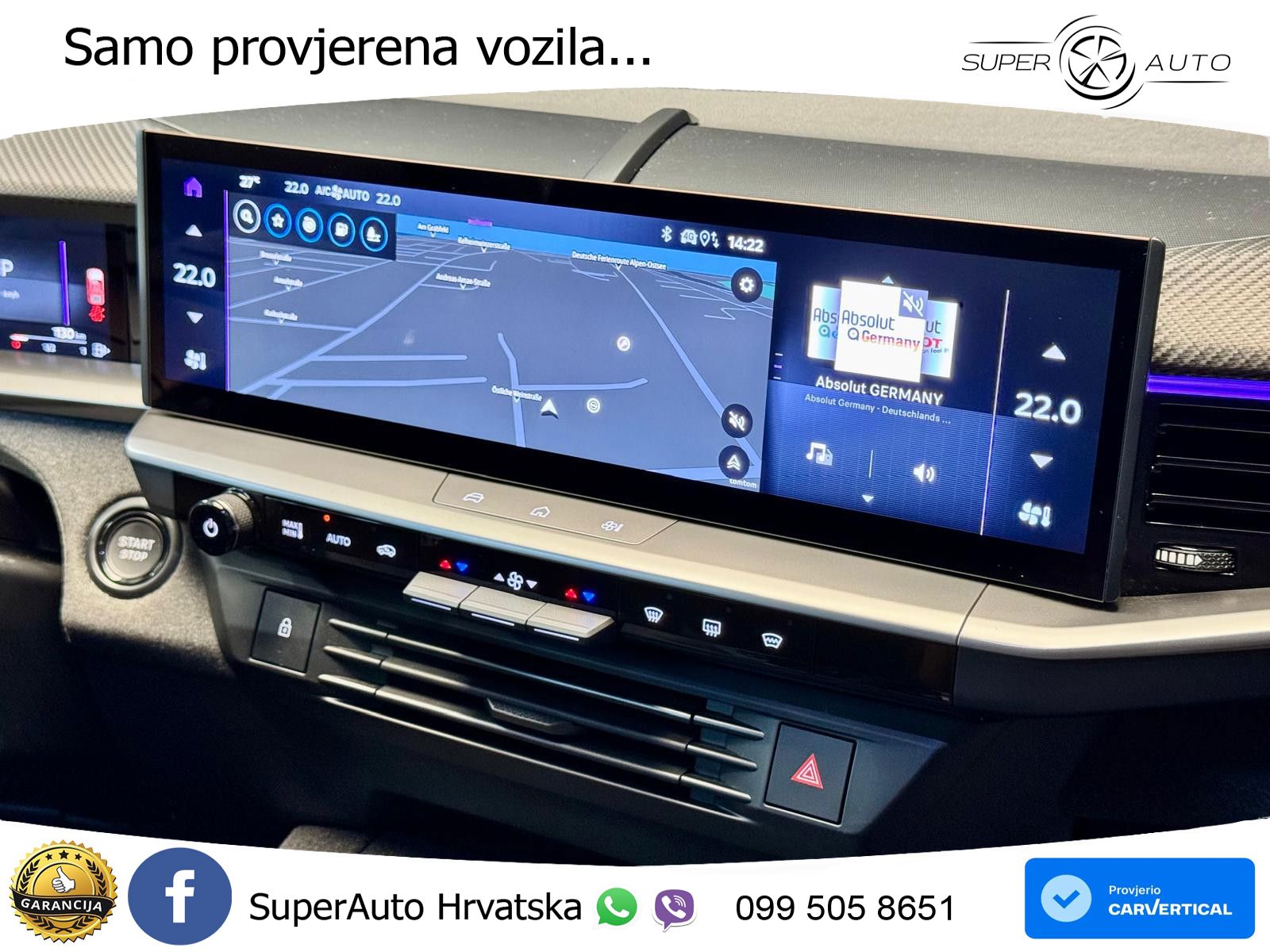 Opel Grandland 1.2 Turbo (145 KS) Hybrid eDCT GS LED+GR SJED+ACC