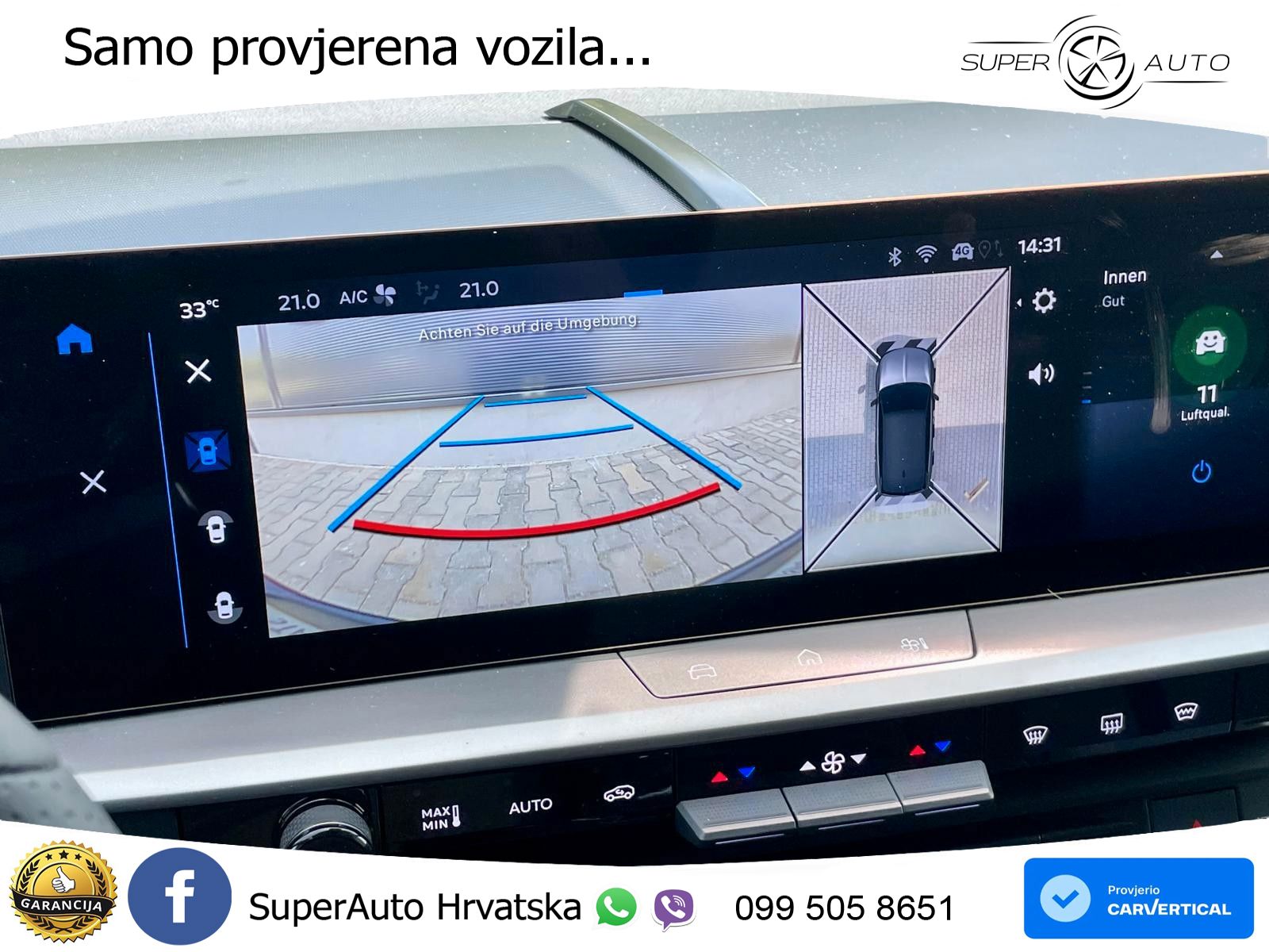 Opel Grandland 1.2 Turbo (145 KS) Hybrid eDCT GS LED+GR SJED+ACC