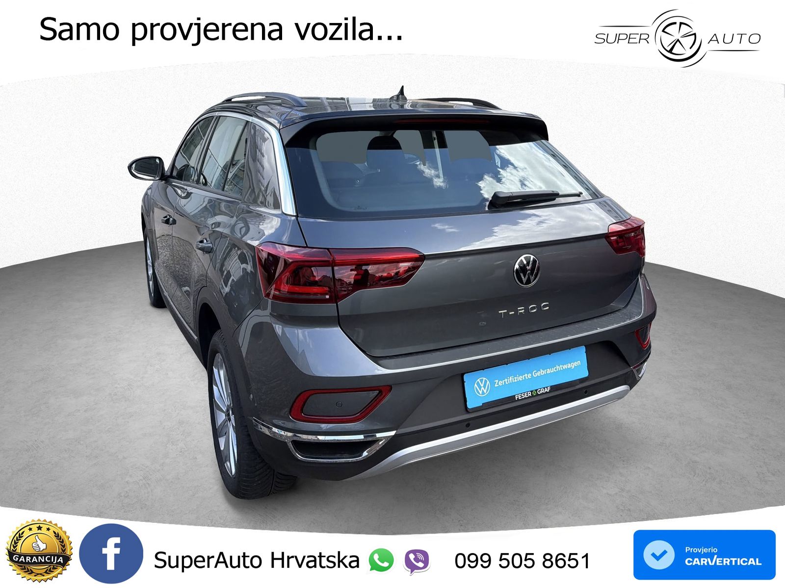 Volkswagen T-Roc I 1.5 TSI (150 KS) DSG MATRIX+GR SJED+KAM