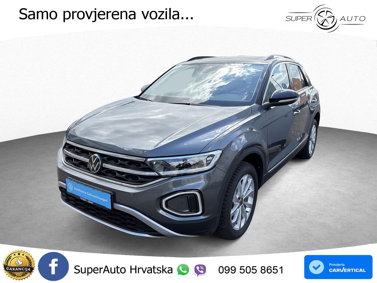 Volkswagen T-Roc I 1.5 TSI (150 KS) DSG MATRIX+GR SJED+KAM