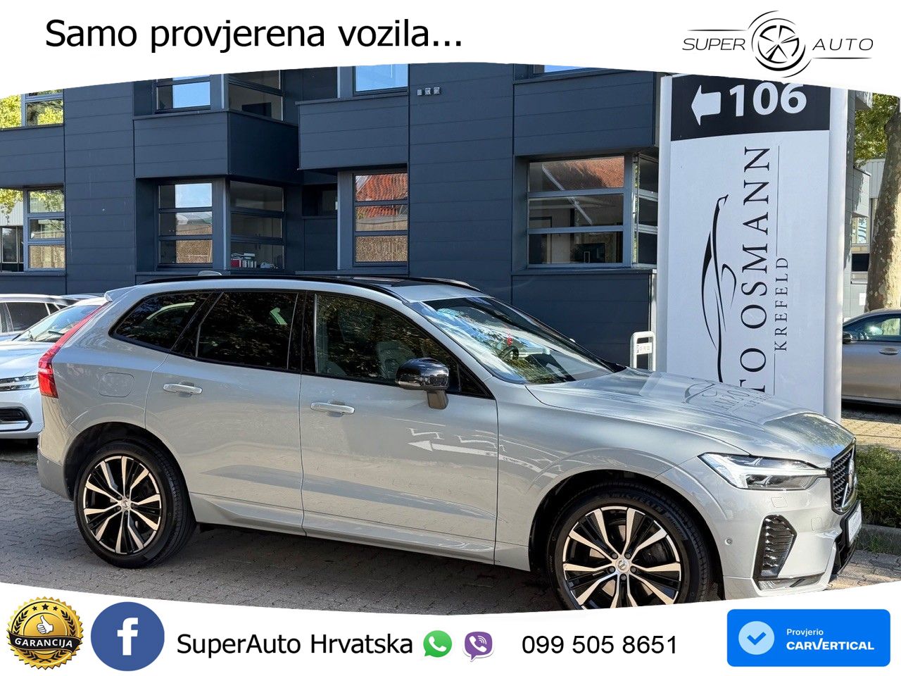 Volvo XC60 B4 Diesel AWD Geartronic ACC+GR SJED+360+PANO