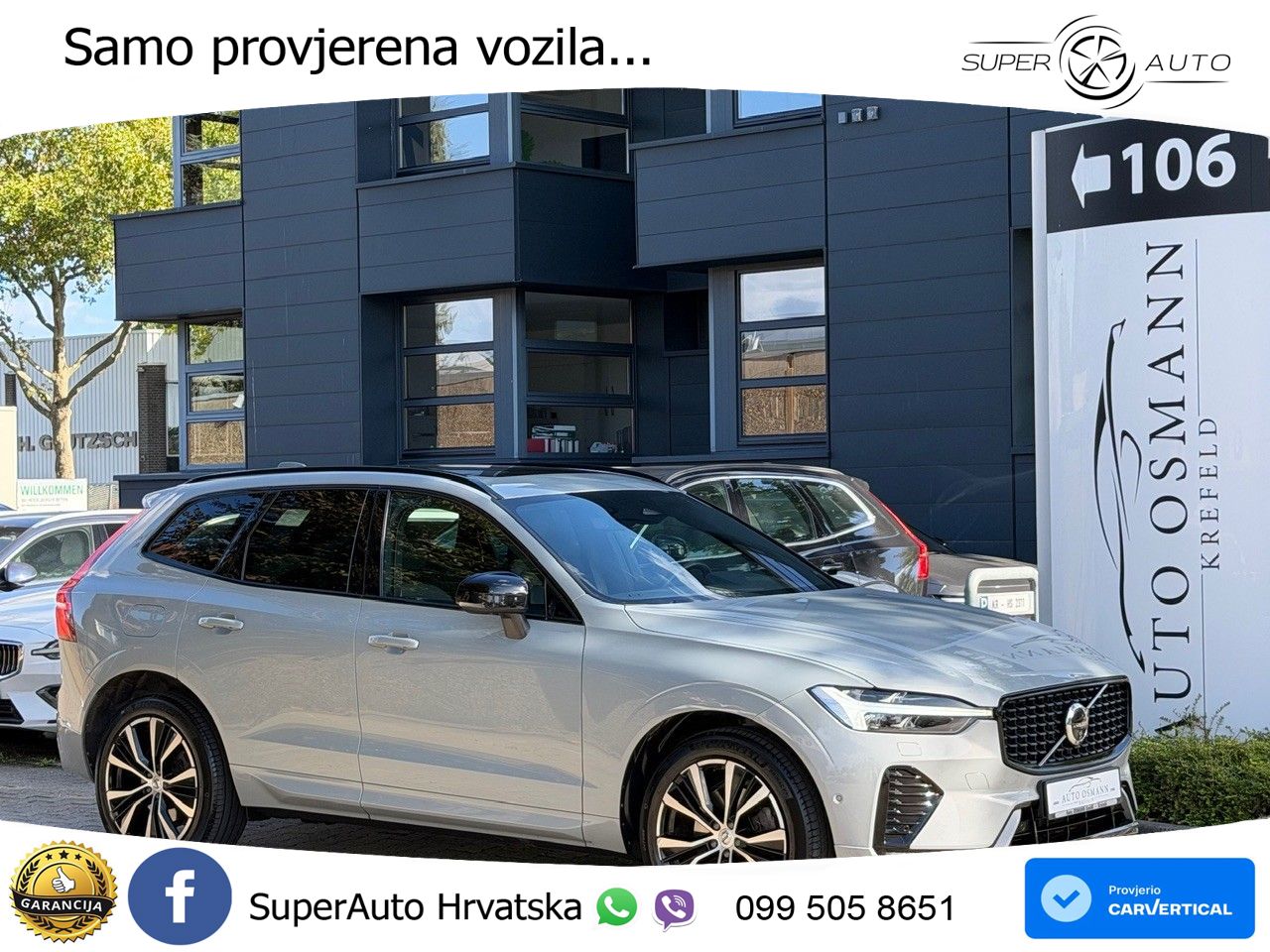 Volvo XC60 B4 Diesel AWD Geartronic ACC+GR SJED+360+PANO
