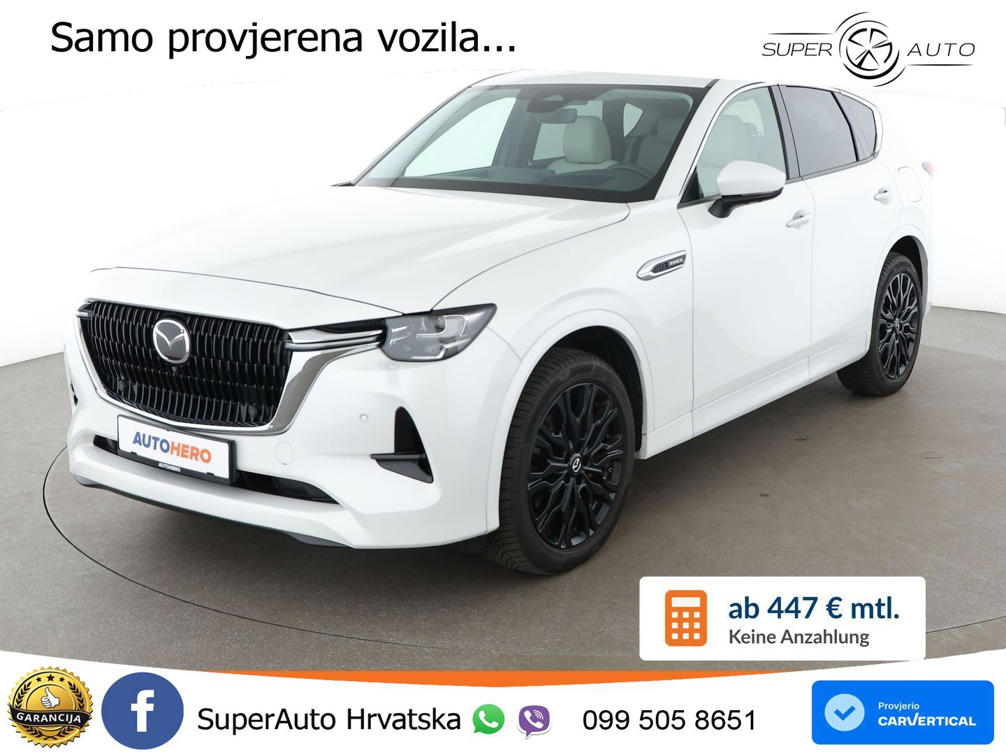 Mazda CX-60 2.5 e-Skyactiv (328 KS) AWD Automatic LED+GR SJED+ACC