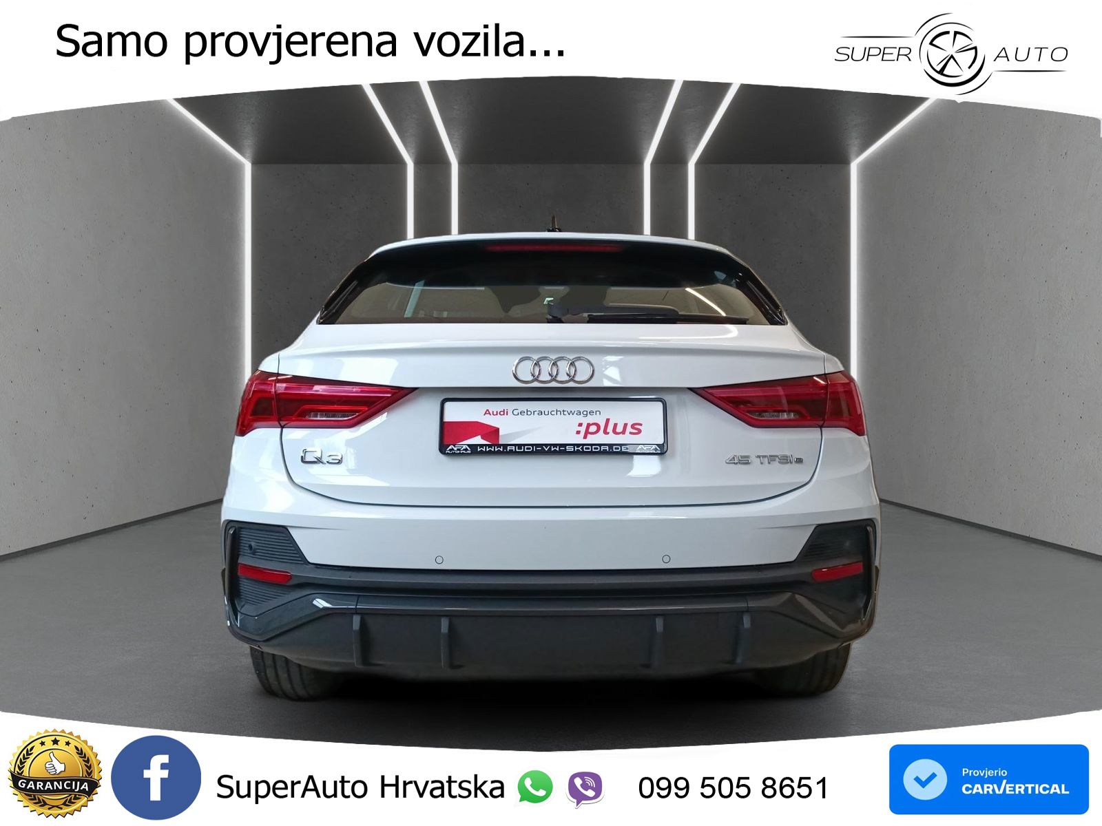 Audi Q3 Sportback 45 TFSIe (245 KS) S tronic