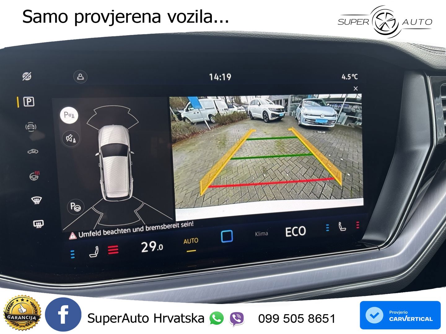 Volkswagen Touareg 3.0 V6 TDI (231 KS) 4MOTION Tiptronic ZRAČNI+ACC+4xGR SJED+KAM