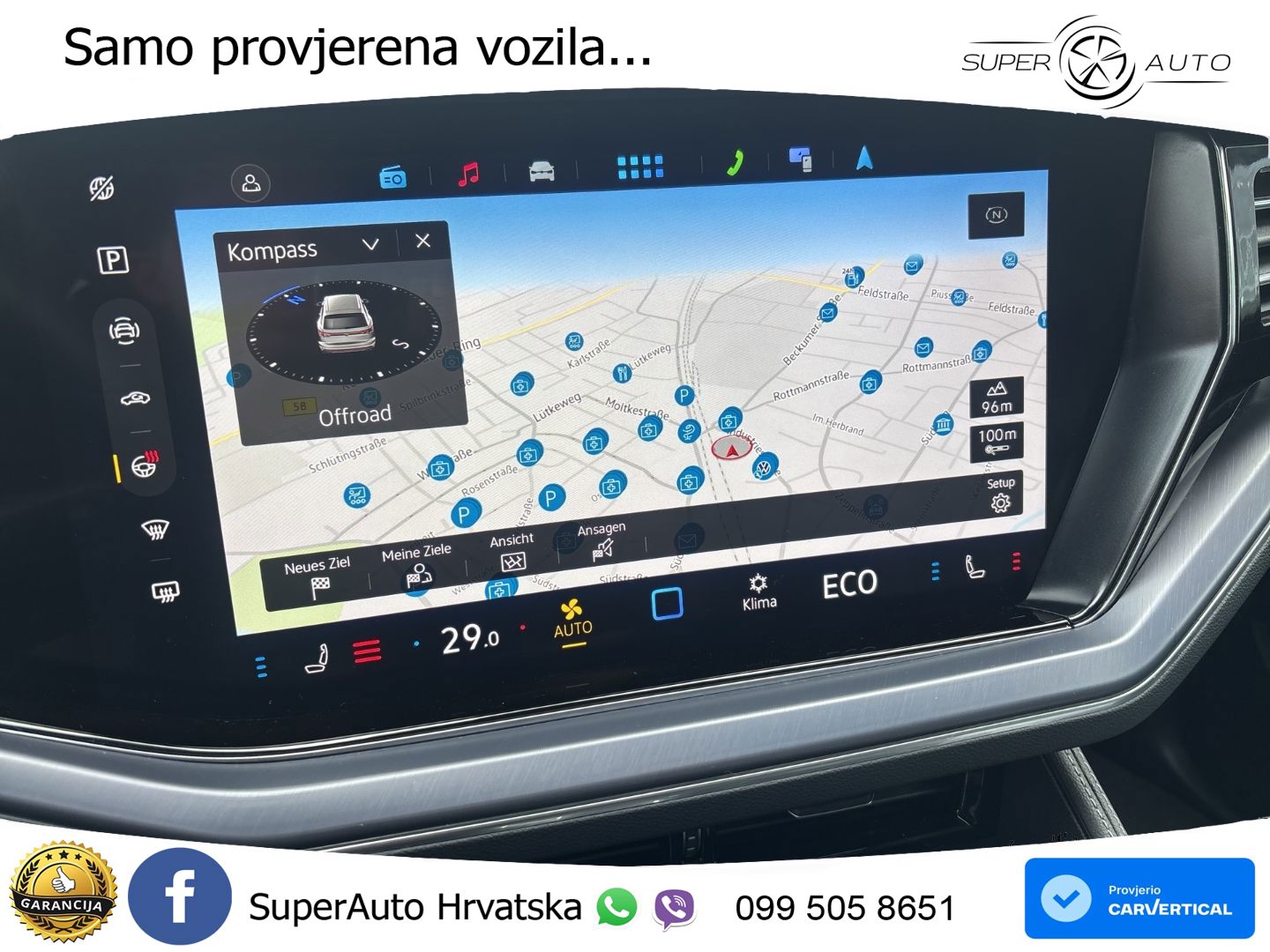 Volkswagen Touareg 3.0 V6 TDI (231 KS) 4MOTION Tiptronic ZRAČNI+ACC+4xGR SJED+KAM