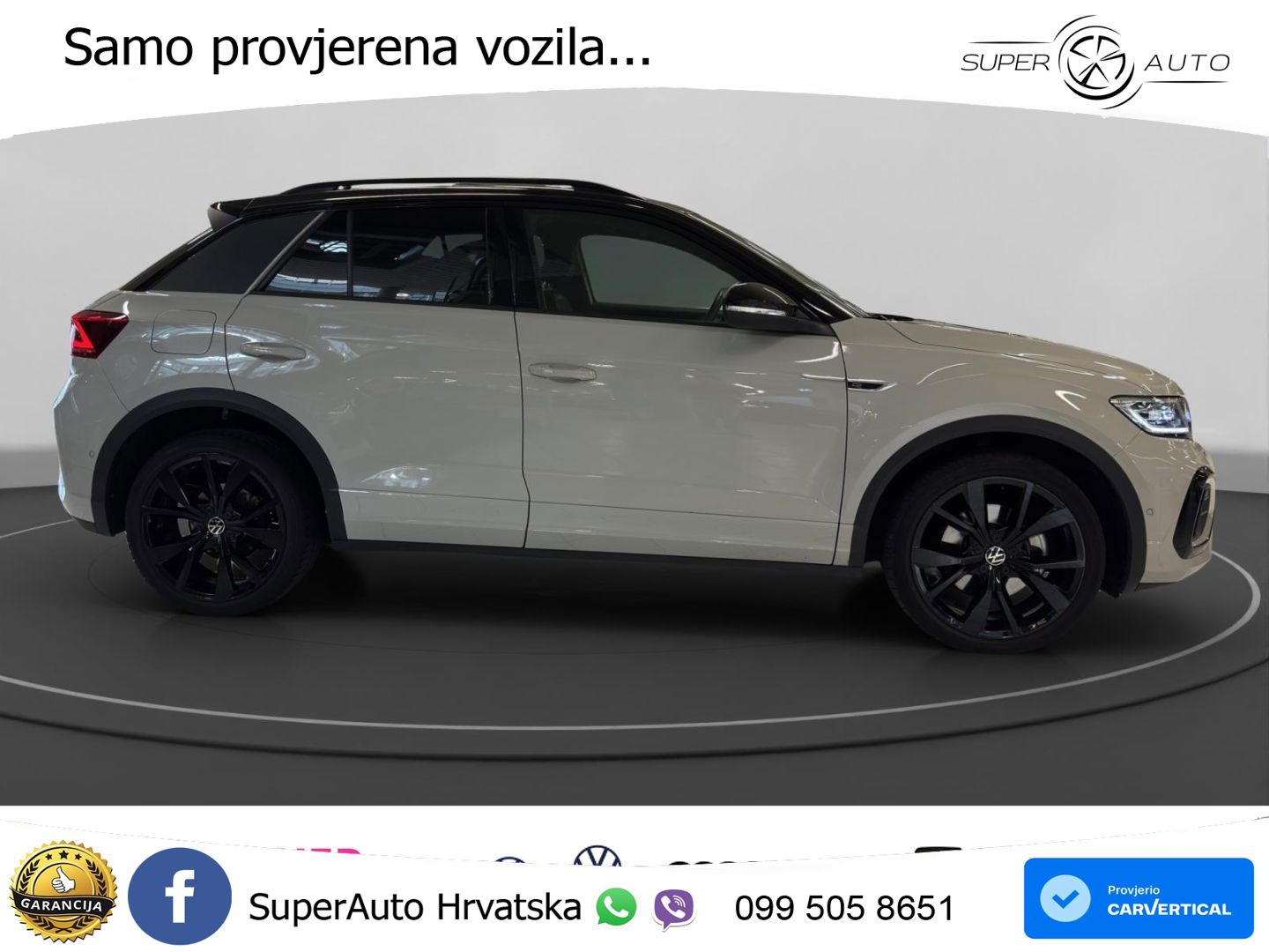 Volkswagen T-Roc 1.5 TSI (150 KS) DSG R-Line MATRIX+GR SJED+KAM