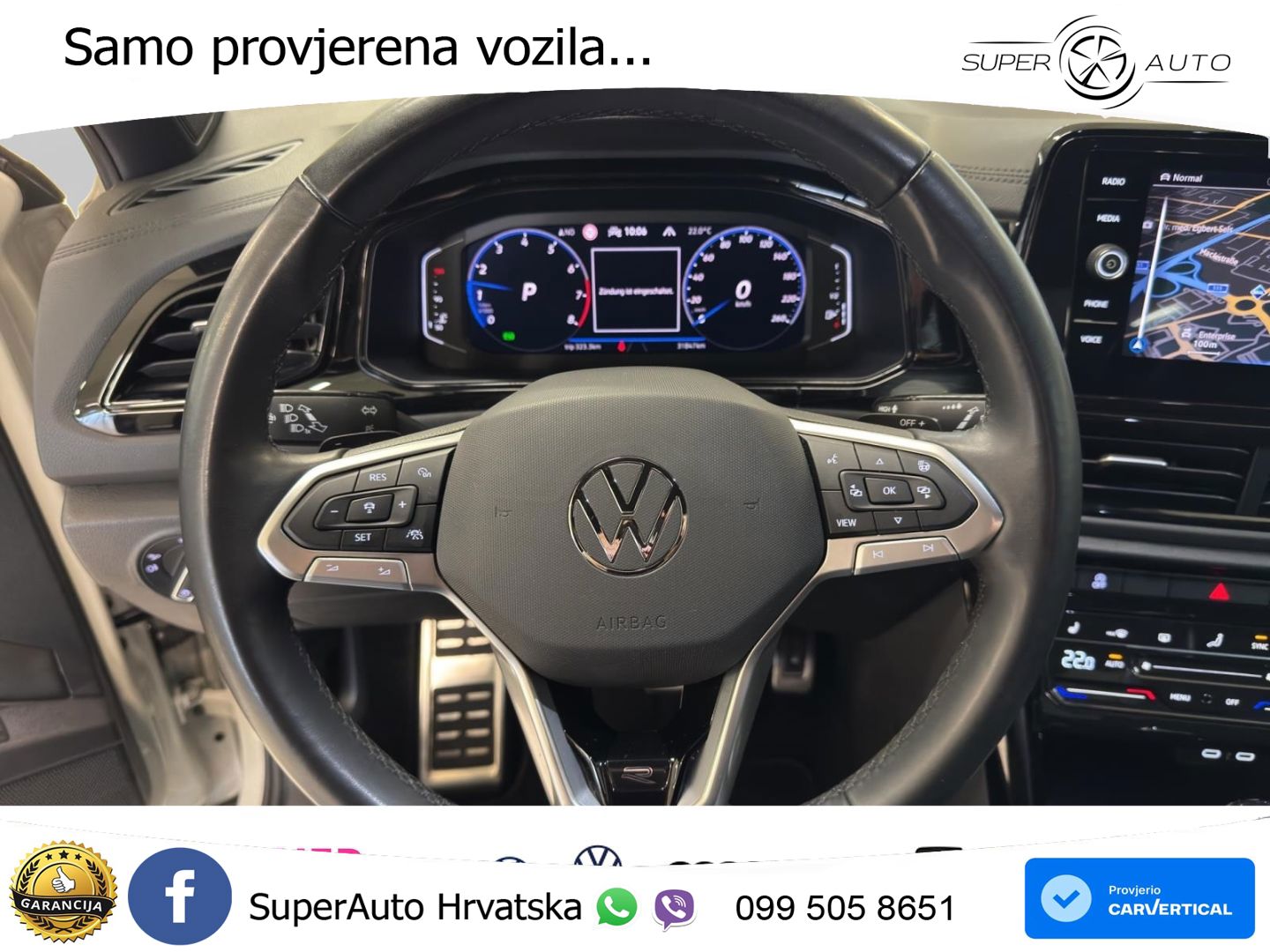Volkswagen T-Roc 1.5 TSI (150 KS) DSG R-Line MATRIX+GR SJED+KAM