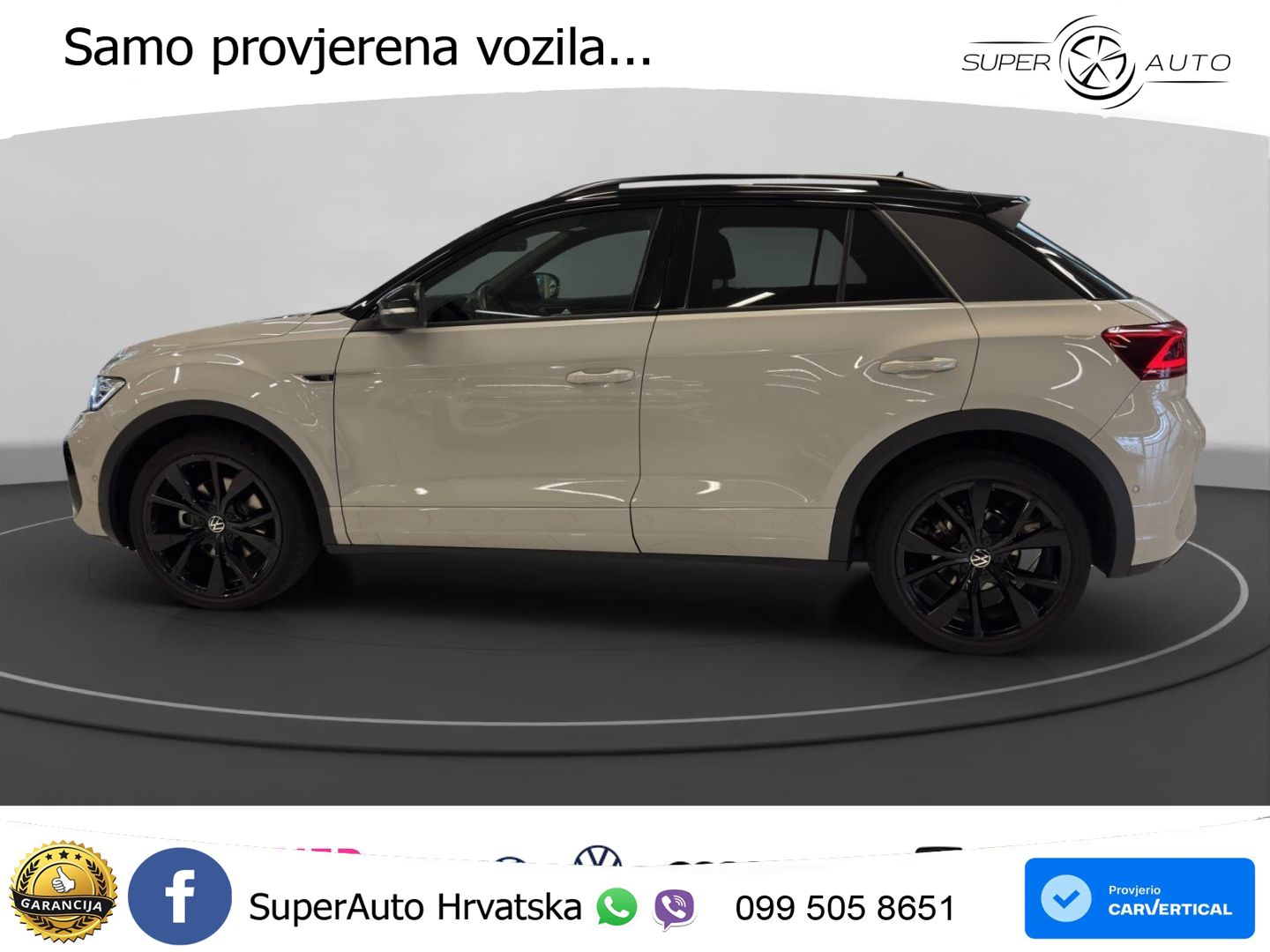 Volkswagen T-Roc 1.5 TSI (150 KS) DSG R-Line MATRIX+GR SJED+KAM