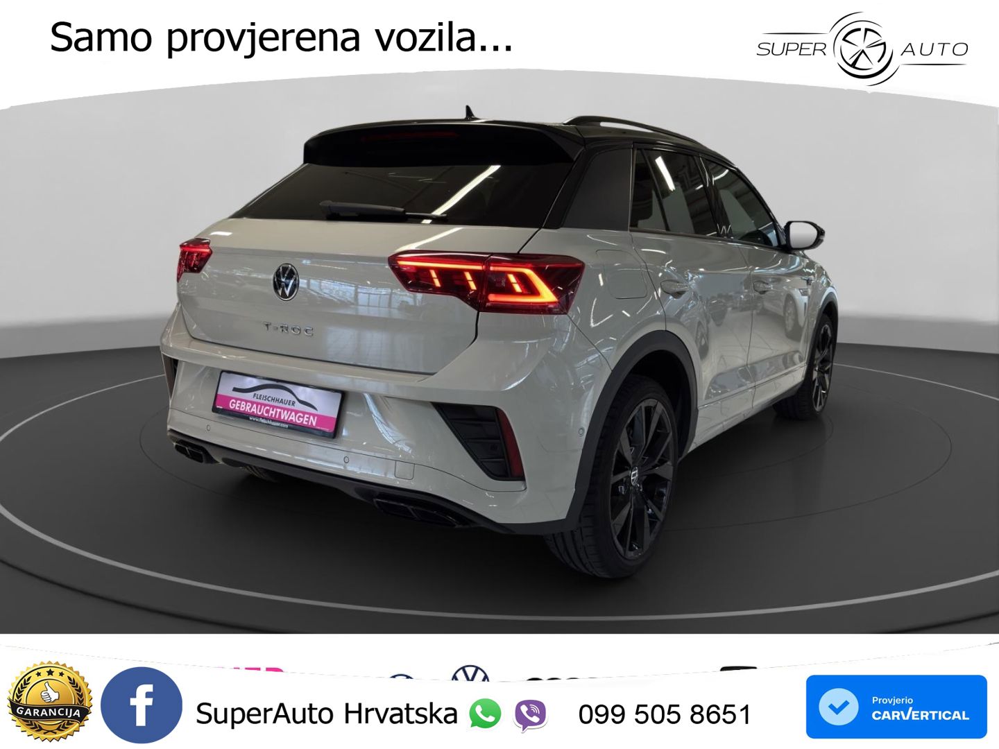 Volkswagen T-Roc 1.5 TSI (150 KS) DSG R-Line MATRIX+GR SJED+KAM