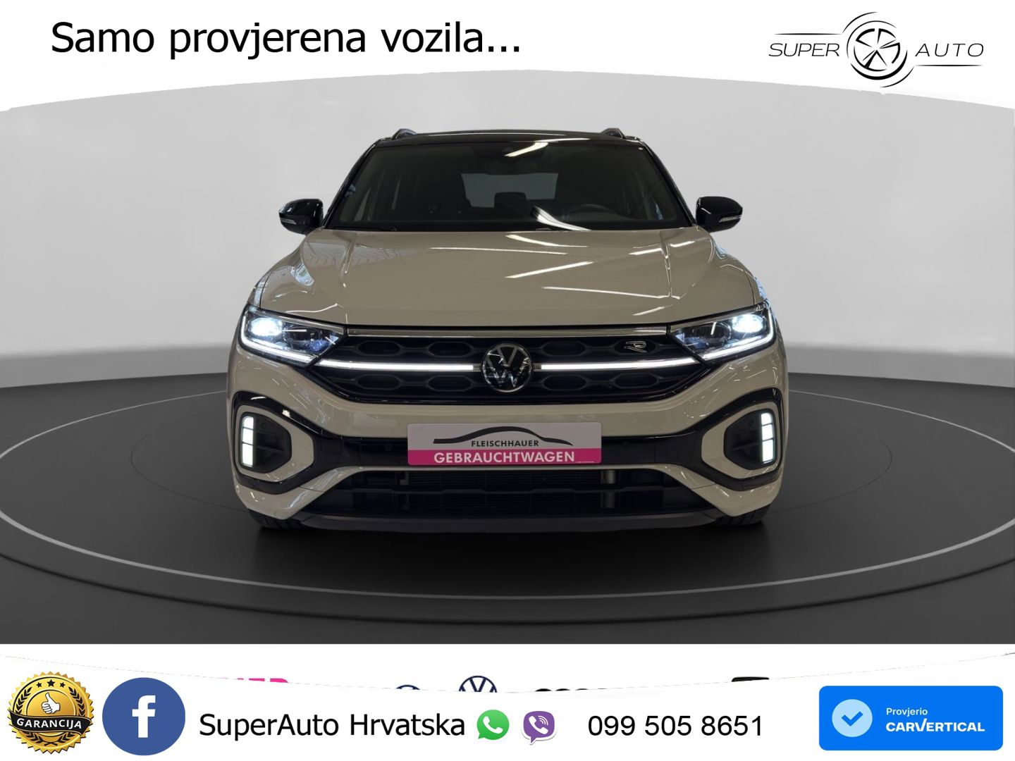 Volkswagen T-Roc 1.5 TSI (150 KS) DSG R-Line MATRIX+GR SJED+KAM