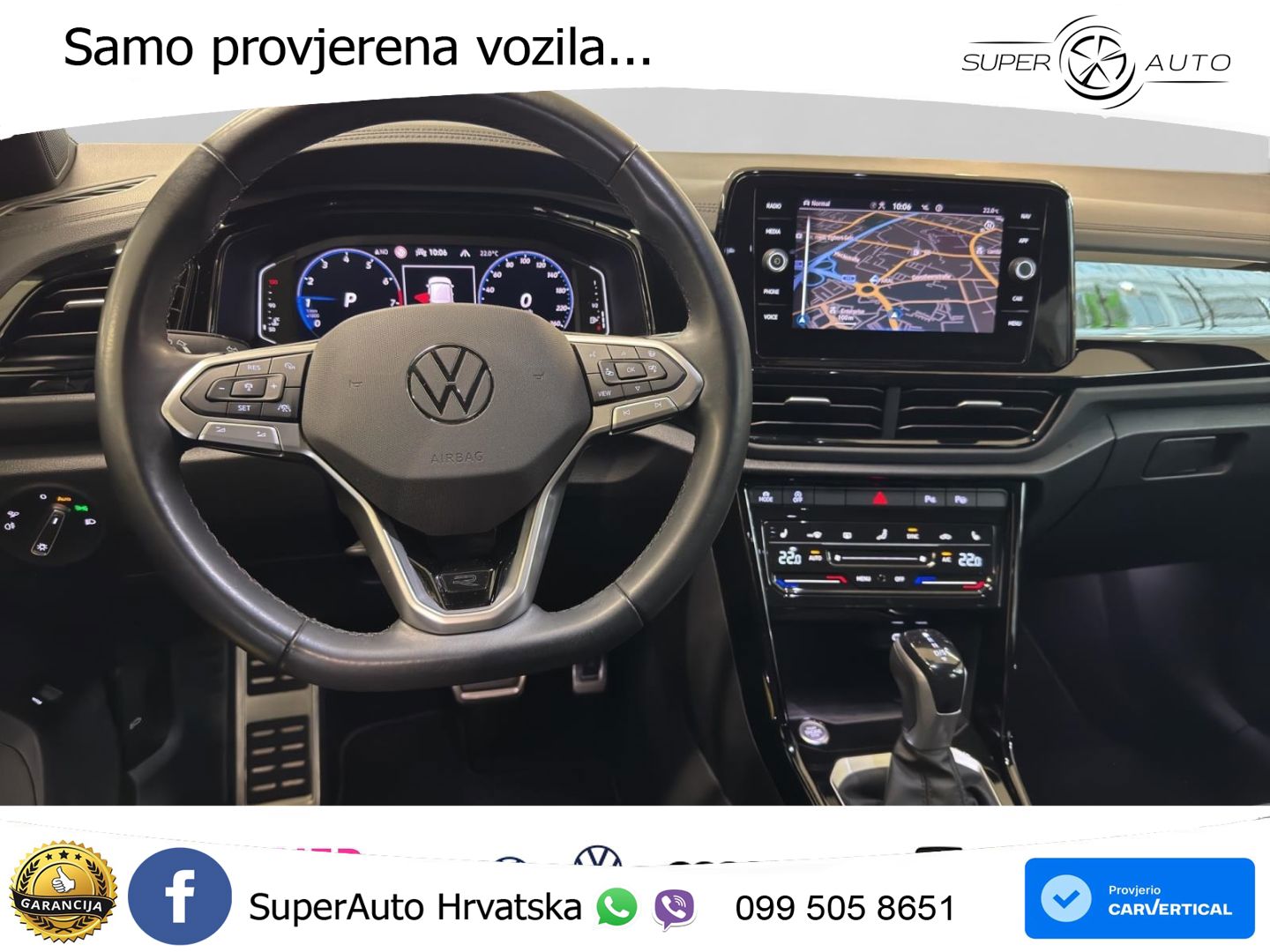 Volkswagen T-Roc 1.5 TSI (150 KS) DSG R-Line MATRIX+GR SJED+KAM