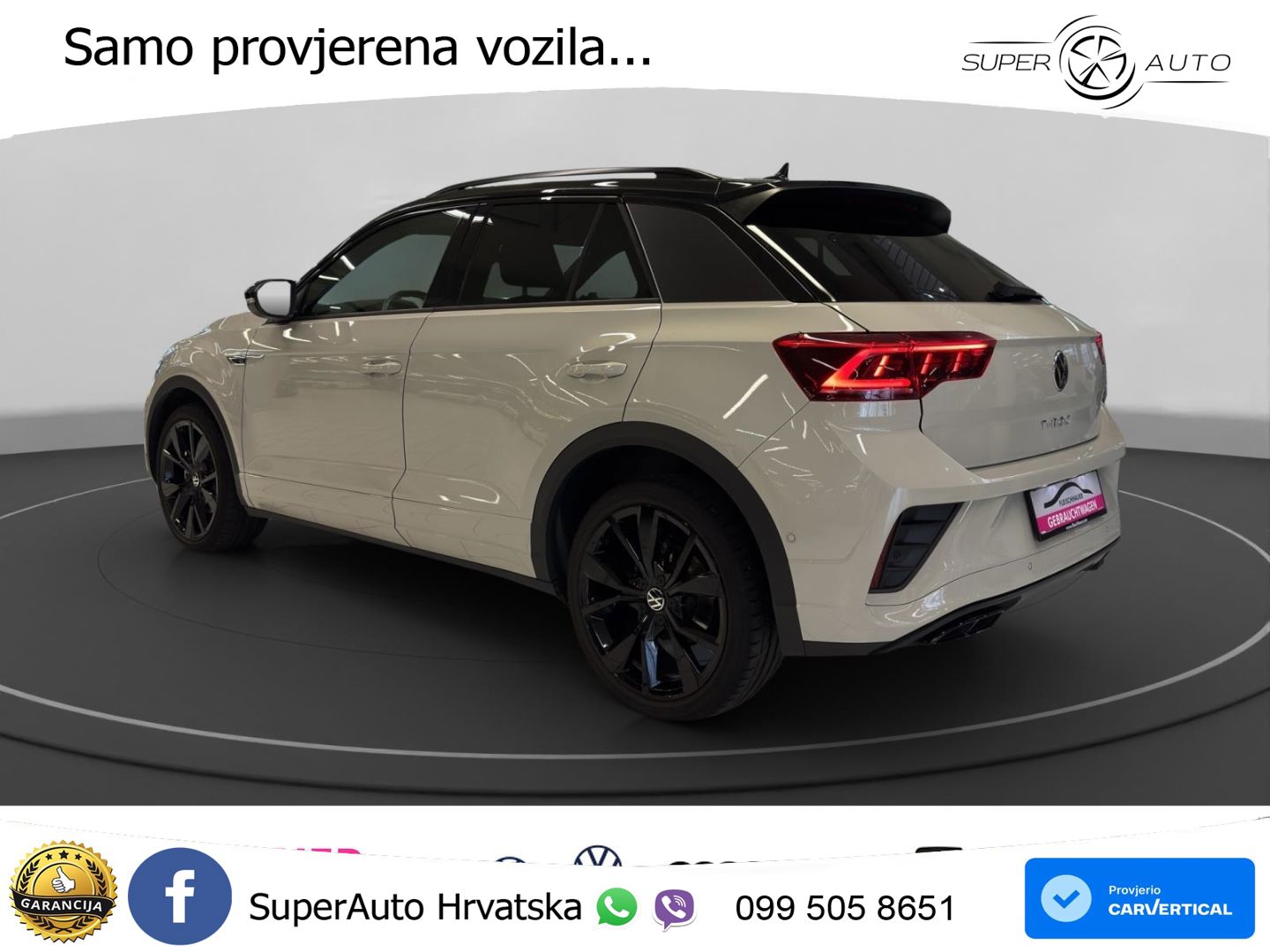 Volkswagen T-Roc 1.5 TSI (150 KS) DSG R-Line MATRIX+GR SJED+KAM