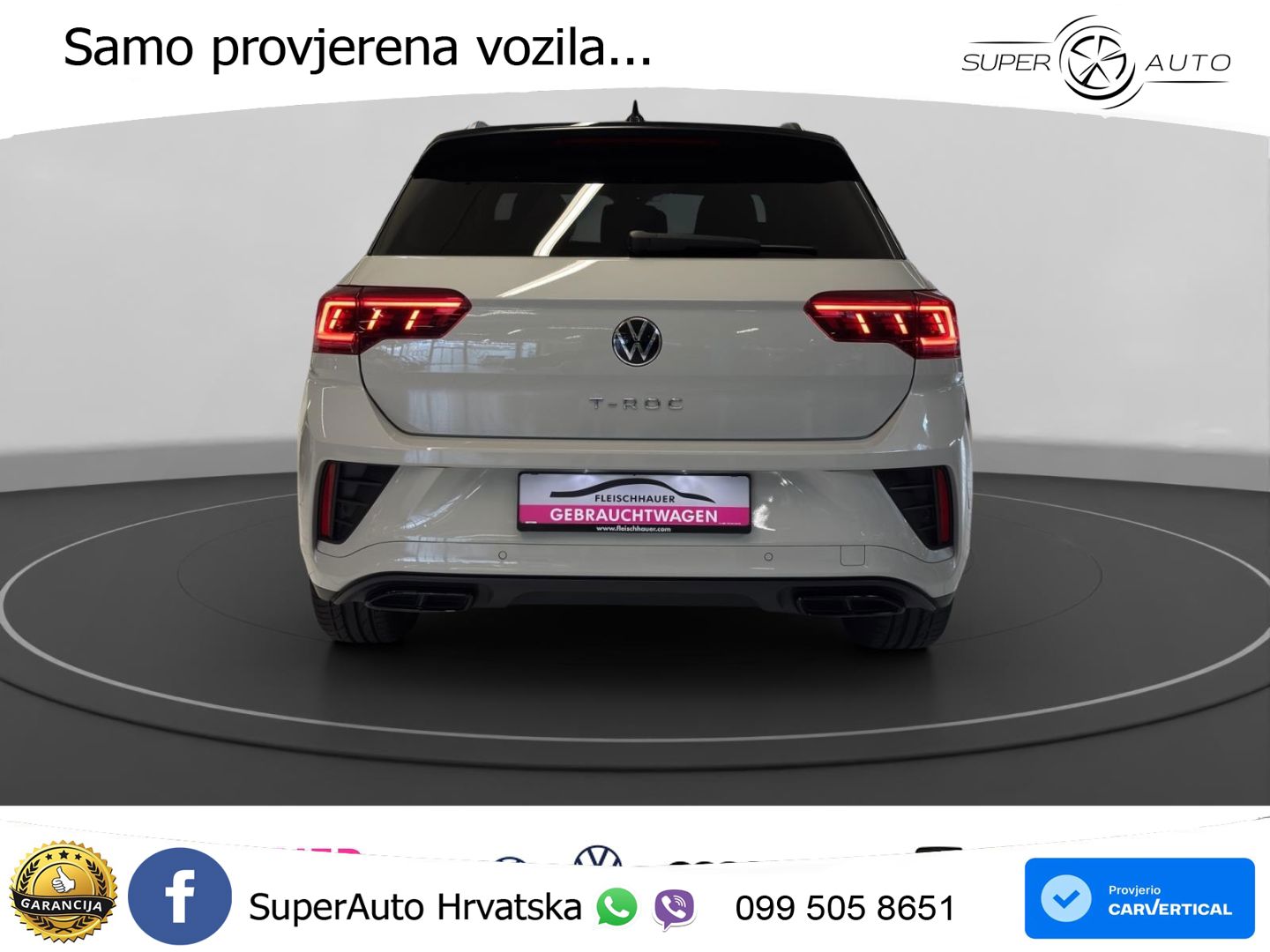 Volkswagen T-Roc 1.5 TSI (150 KS) DSG R-Line MATRIX+GR SJED+KAM