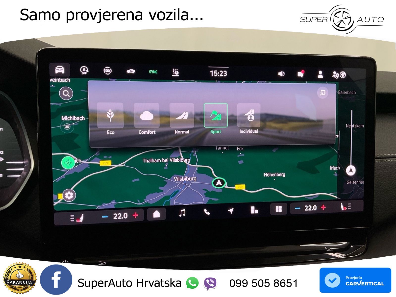Škoda Octavia Combi 2.0 TDI (150 KS) DSG SportLine LED+GR SJED+ACC